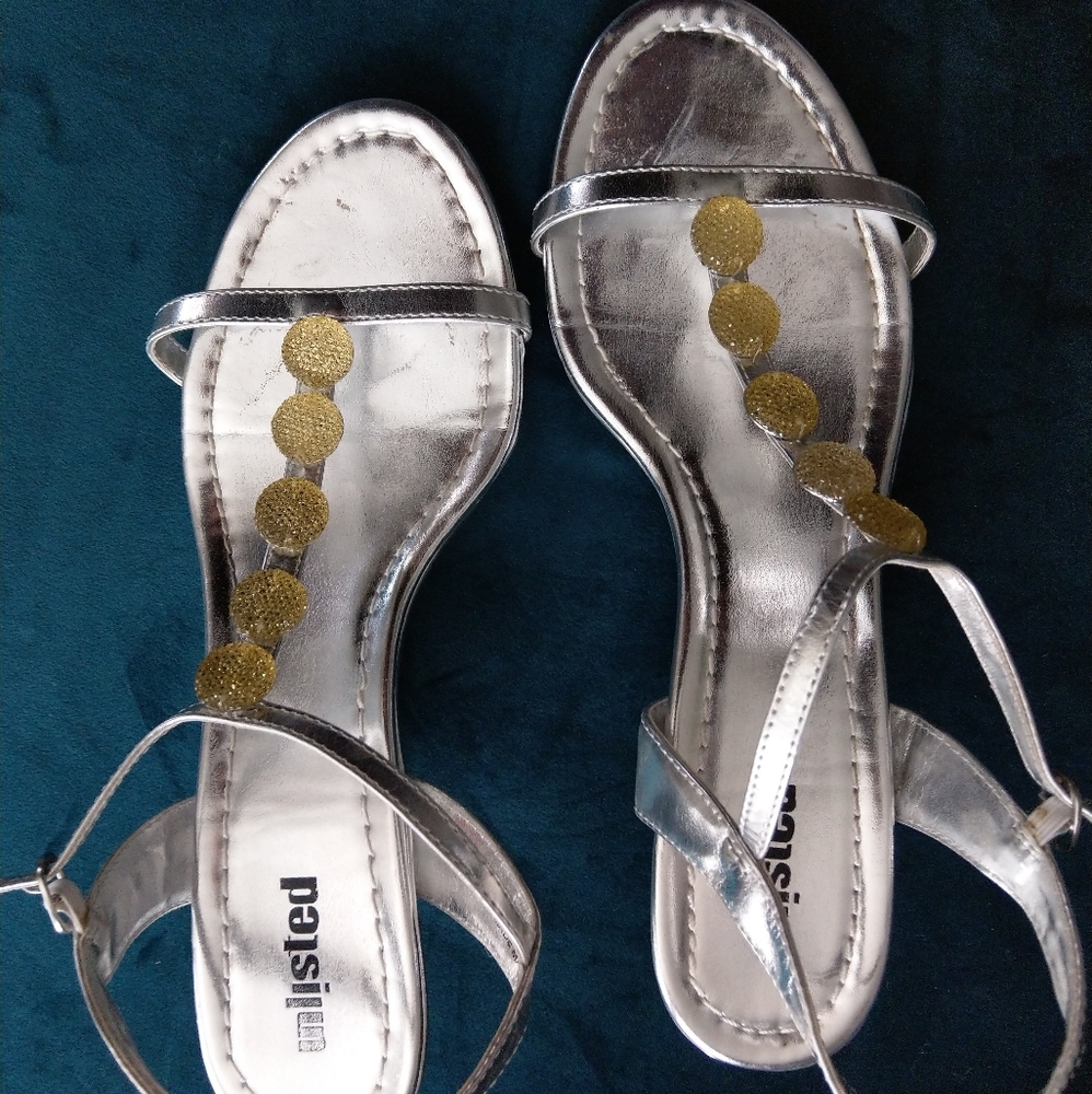 Unlisted Silver with Gold Accent